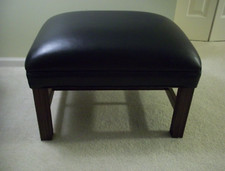 Black faux leather for sale  East Moline