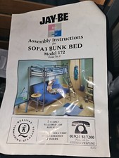 Bunkbed sofa made for sale  GOSPORT