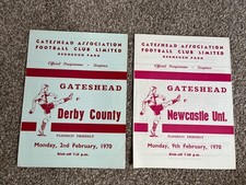 Gateshead derby newcastle for sale  BURY