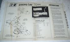Original hurst instructions for sale  Stockton