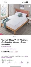 Memory foam mattress for sale  Highland