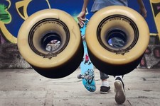 Longboard skate board d'occasion  Expédié en Belgium