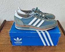Adidas green white for sale  LONDON