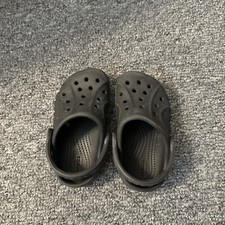 Sandália CROCS CLASSIC bebê criança C6 preta tamancos conforto sapatos slip on, usado comprar usado  Enviando para Brazil