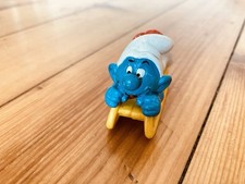Schlitten schlumpf schleich gebraucht kaufen  Hamburg