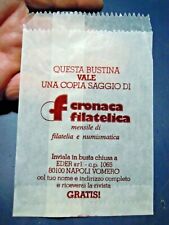 Bustina cronaca filatelica usato  Albenga