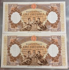 Coppia 10000 lire usato  Genova