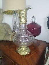 Aiguière verre métal d'occasion  Le Muy