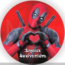 Deadpool décoration gâteau d'occasion  Dieuze