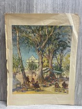 The Marketplace por Humberto Garavito estampa litho Plaza Del Mecado comprar usado  Enviando para Brazil