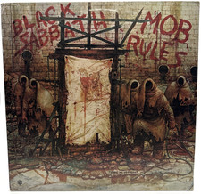 Black Sabbath ‎– Mob Rules" LP 1981  Warner Bros. Records – BSK 3605 comprar usado  Enviando para Brazil