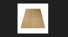 Natural jute rug for sale  LOUGHBOROUGH