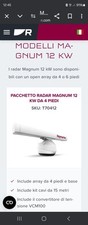 Raymarine radar magnum usato  Roma