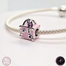 🩷Dije Maleta Rosa S925 Genuino Plata de Ley Regalo🩷 segunda mano  Embacar hacia Argentina