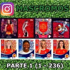 TOPPS UEFA WOMEN´S EURO SWITZERLAND 2025 STICKERS PARTE 1 (1 - 236), usado comprar usado  Enviando para Brazil