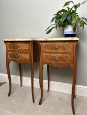 French marquetry bedside for sale  LEICESTER