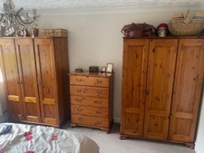Antique pine bedroom for sale  BRIERLEY HILL