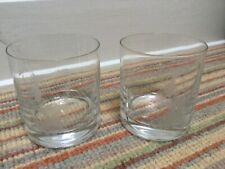 Pair etched whiskey for sale  ROSSENDALE