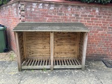Wooden garden log for sale  CAMBRIDGE