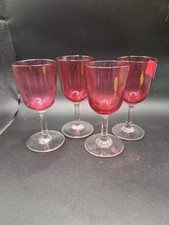 Victorian cranberry glass for sale  BIDEFORD