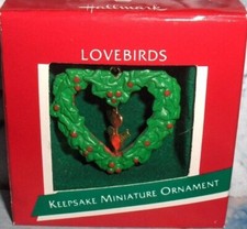 Lovebirds 1989 miniature for sale  Chesterfield