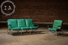 Vintage vinyl sofa for sale  USA