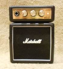 Amplificador de guitarra elétrica Marshall MS-2 micro amplificador preto (alimentado por bateria) testado comprar usado  Enviando para Brazil