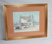 Tableau jolie aquarelle d'occasion  Briare
