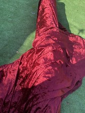 Raspberry velour velvet for sale  DOWNHAM MARKET
