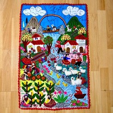 Peruvian arpillera x30 d'occasion  Expédié en Belgium