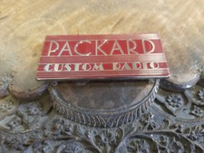 Placa de nome de rádio personalizada Packard Philco 1936 1937 1938 talvez outros anos, usado comprar usado  Enviando para Brazil