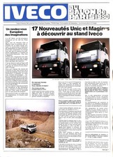 Iveco nouveautés unic d'occasion  Les Bordes
