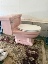 Vintage pink toilet for sale  Vinita