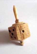 Antique teetotum victorian for sale  WITNEY