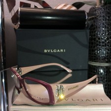 Usado, Óculos Bvlgari 4020-B edição limitada cristal Swarovski rosa nu MUITO RARO! comprar usado  Enviando para Brazil