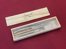 Coffret LAGUIOLE By MASTERCOOK Couverts Couteau Et Pic À Viande, używany na sprzedaż  Wysyłka do Poland