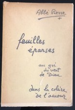 Feuilles éparses abbé d'occasion  Compiègne