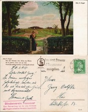 Künstlerkarte tto engel gebraucht kaufen  Ortrand