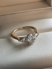 Oval trilogy diamond for sale  KILMARNOCK
