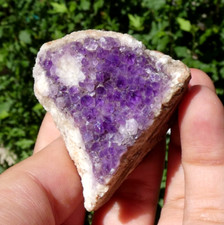 Amethyste 4x3.5cm auvergne d'occasion  Lagnieu