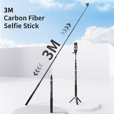 Bastão de selfie invisível dimensão soldada carbono 3M para extensão Insta360 comprar usado  Enviando para Brazil