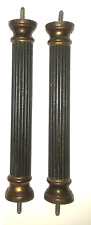 Paire colonnes laiton d'occasion Paire colonnes laiton d'occasion  France
