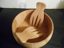 Large wooden salad for sale  Seattle