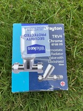 Drayton trv4 thermostatic for sale  GILLINGHAM