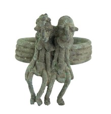 Bracelet dogon bronze d'occasion Bracelet dogon bronze d'occasion  Ardres