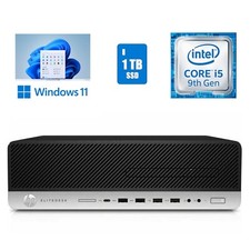 HP EliteDesk 800 G4 SFF Computer Core i5 9ª Geração 32GBRam 1TBSSD Wi-Fi Windows 11, usado comprar usado  Enviando para Brazil