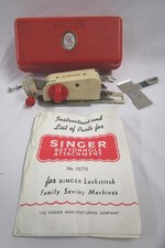 Singer buttonhole attachment for sale  UK
