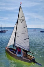 Vaurien groß focksegel gebraucht kaufen  Dießen am Ammersee