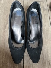 Damen schuhe schwarz gebraucht kaufen  Wendelstein