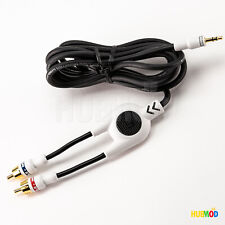 Cable estéreo Monster Audio AUX 3,5 mm 1/8" a 2 RCA para iPod, iPhone, MP3 -7 pies segunda mano  Embacar hacia Argentina